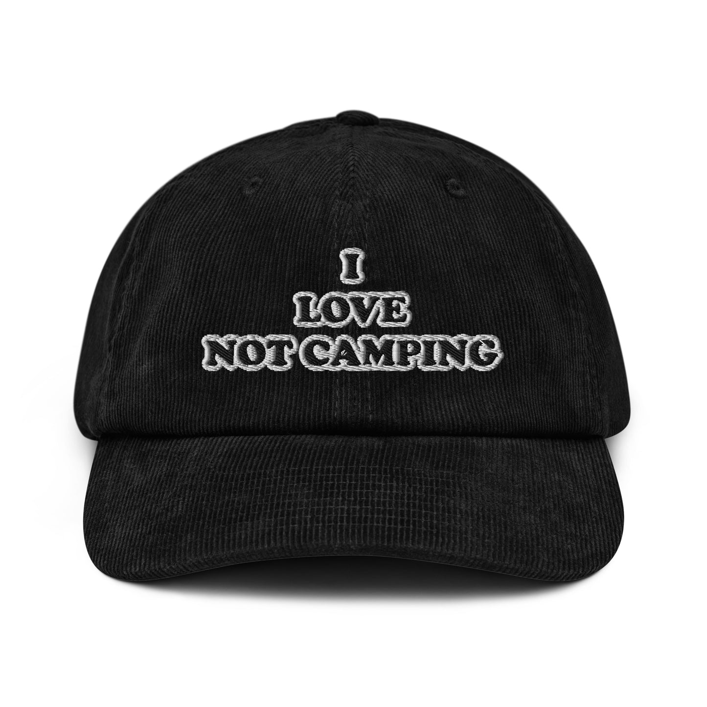 I LOVE NOT CAMPING