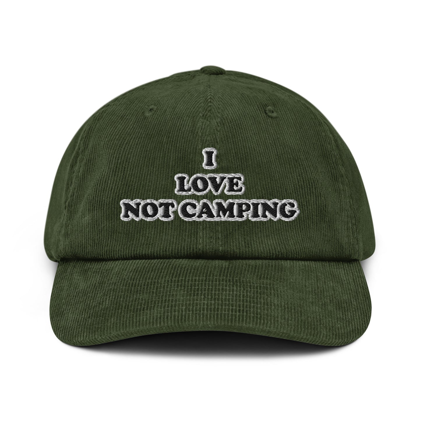 I LOVE NOT CAMPING