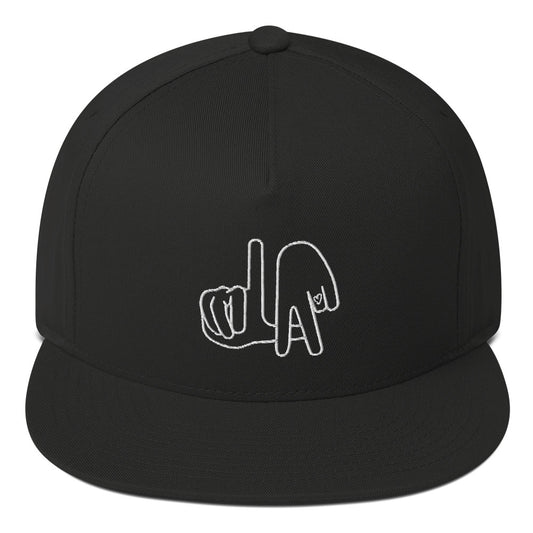 LA (Los Angeles / hand drawn hands) / Flat Bill